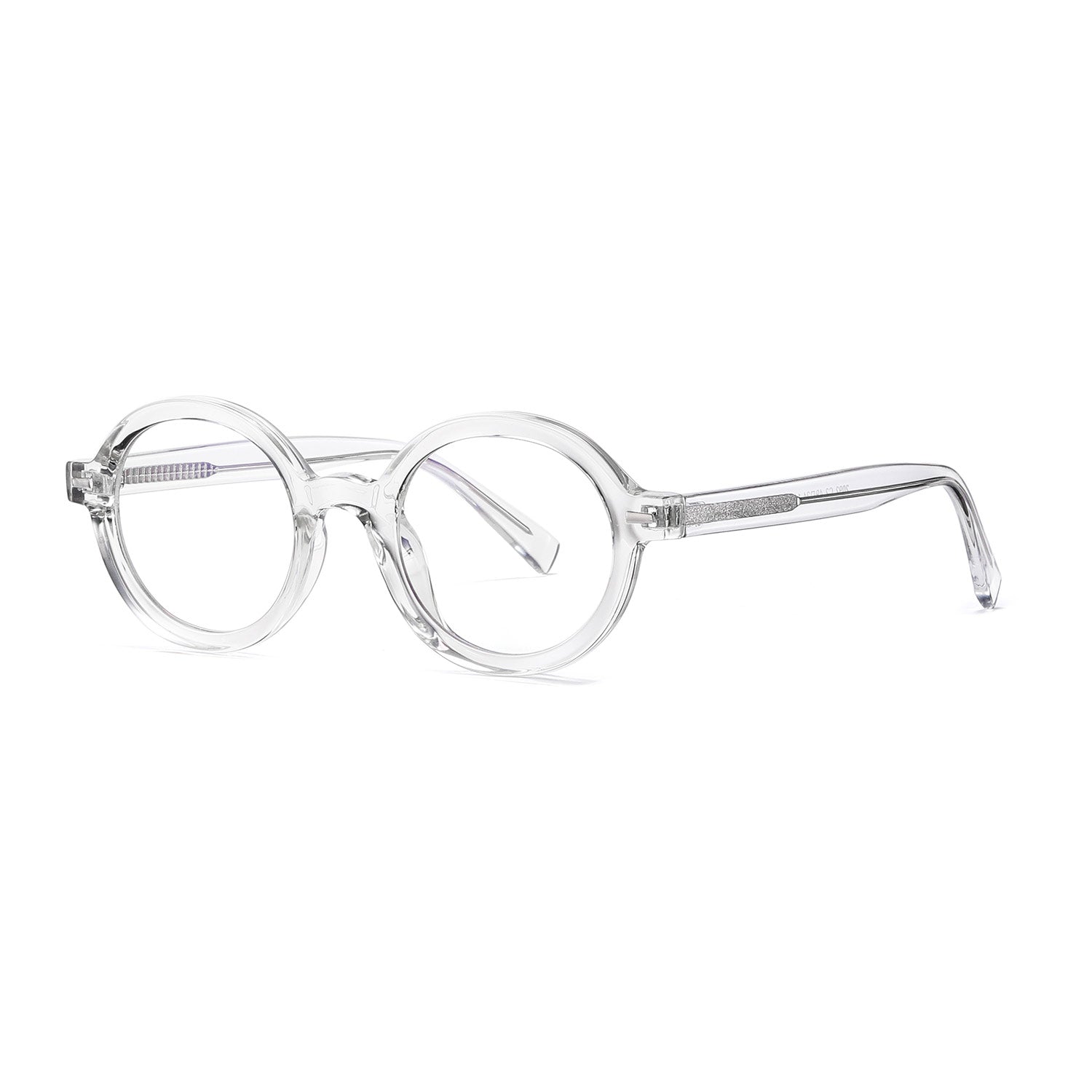 Btul | Round/Clear/TR90 - Eyeglasses | ELKLOOK
